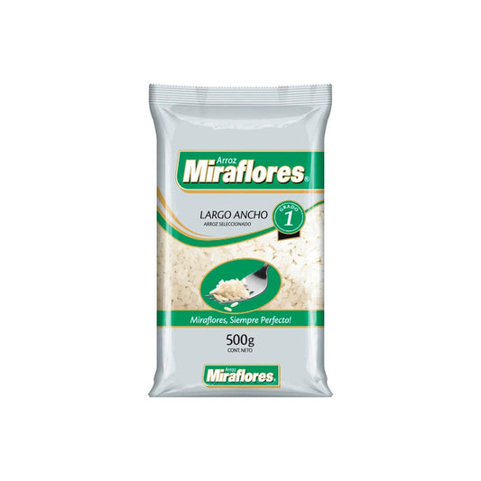 Arroz Miraflores Grado 1 de 500 grs